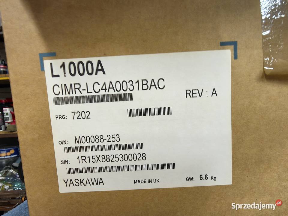 Nowy Falownik L 1000 YASKAWA do windy sprzedam