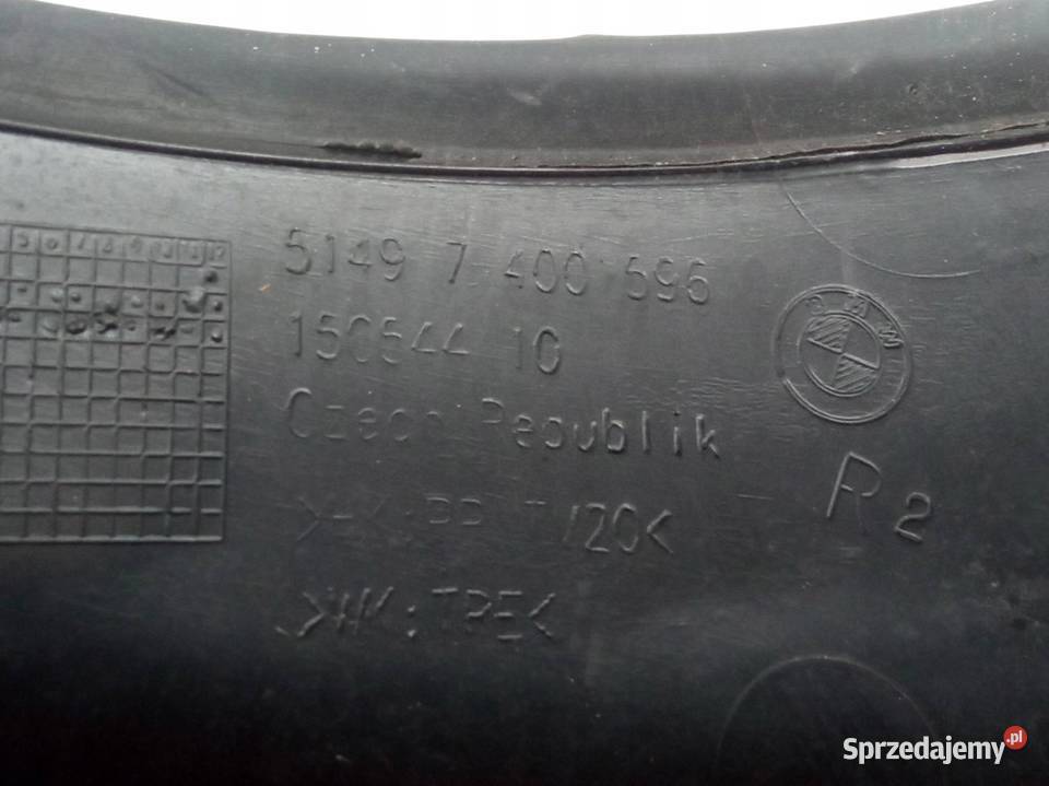 OSŁONA RYNNA KLAPY TYŁ SEDAN LEWA PRAWA KPL Bmw