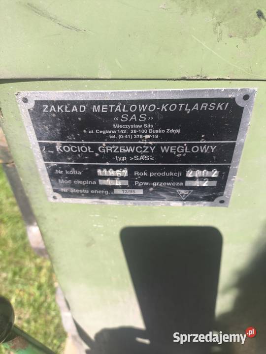 Sprzedam piec na węgiel i drewno Sas 14 Łukawica