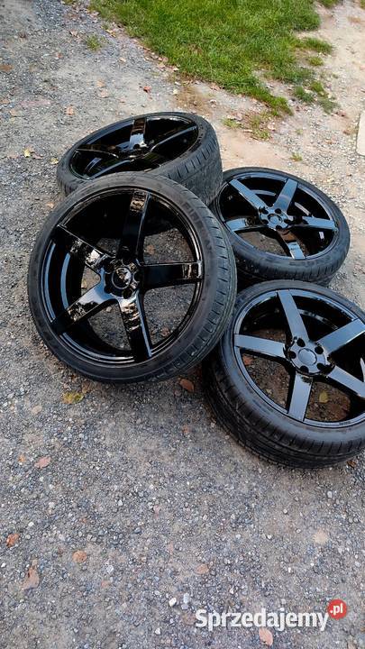 Alufelgi 20 5x112 z oponami 25535r20 Audi VW Opony i felgi sprzedam