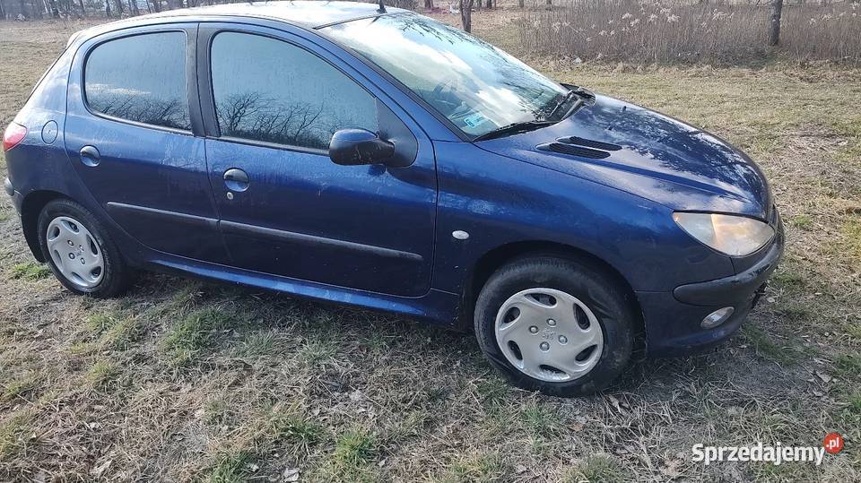 Peugeot 206 19 d granatowy sprzedam
