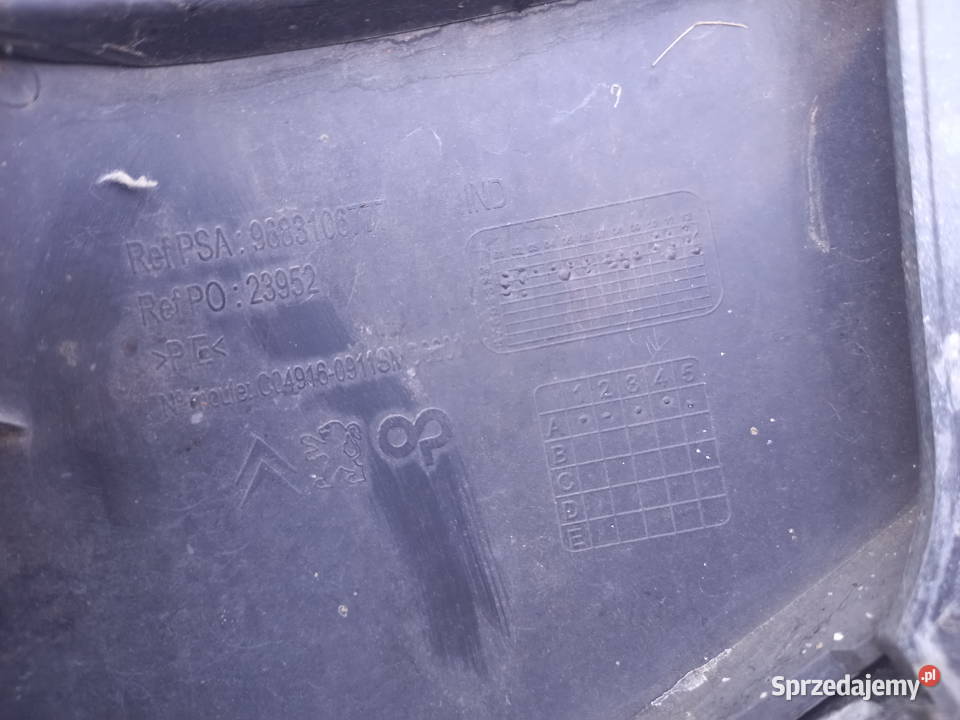 peugeot 207 zderzak przedni kompletny Przemyśl