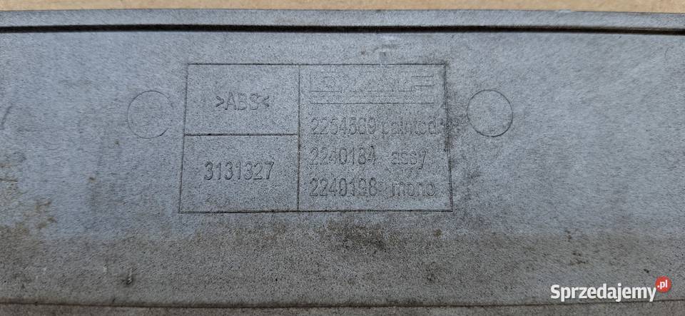 DAF XF XG LISTWA GILLA ATRAPY MASKI ORYGINAŁ Bieleń