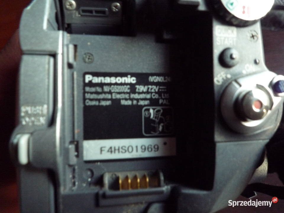 kamera panasonic NVGS200 podkarpackie Chmiel