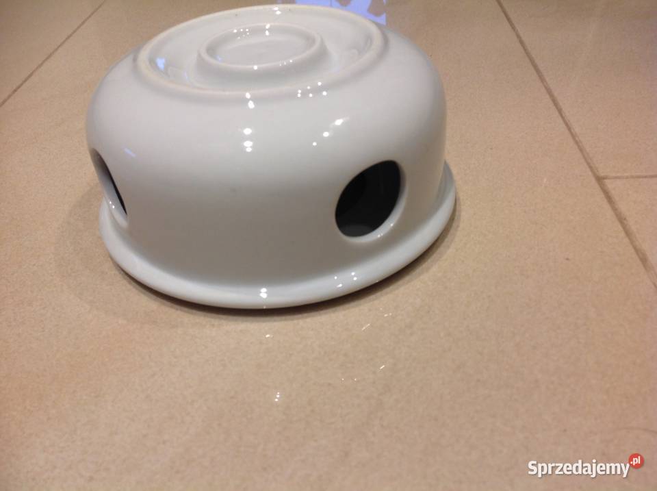 Biały Ceramiczny Podgrzewacz na wkłady lubuskie Nowa Sól