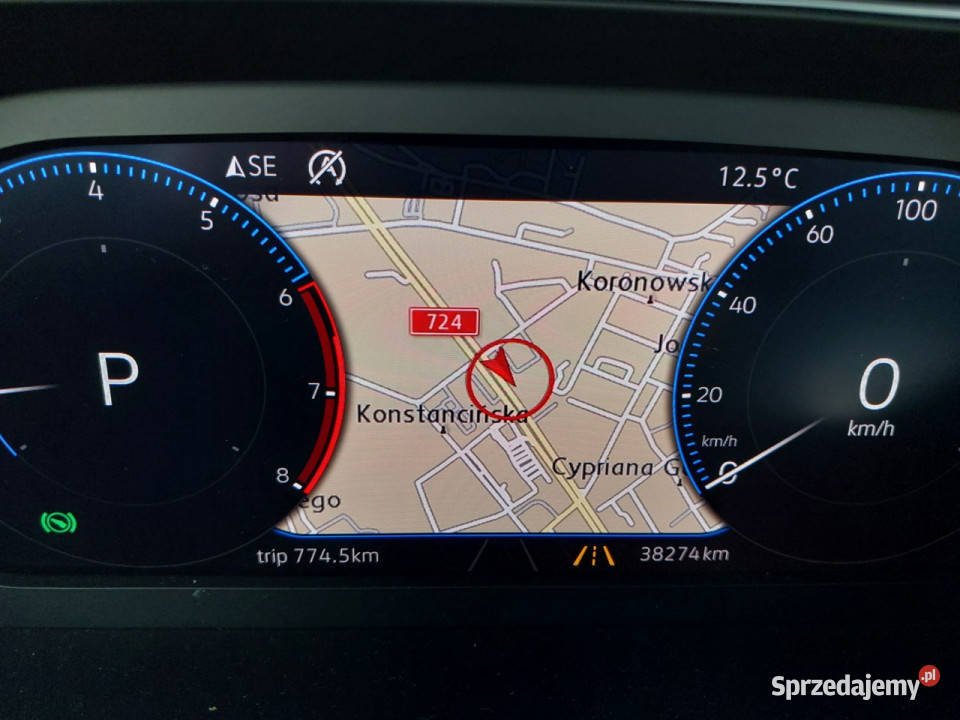 Volkswagen TRoc SALON 1 wł 100 bezwypadkowy 38 I klimatyzacja