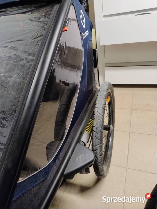 Hamax Pioneer przyczepka rowerowa dwójki dzieci Łuszczów Drugi sprzedam