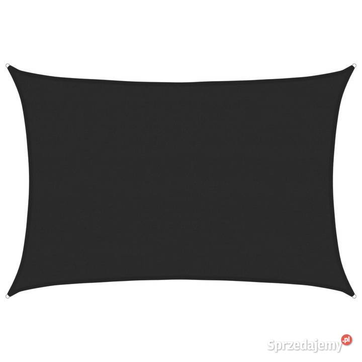 Żagiel przeciwsłoneczny 160 gm czarny 4x5 m HDPE Warszawa sprzedam
