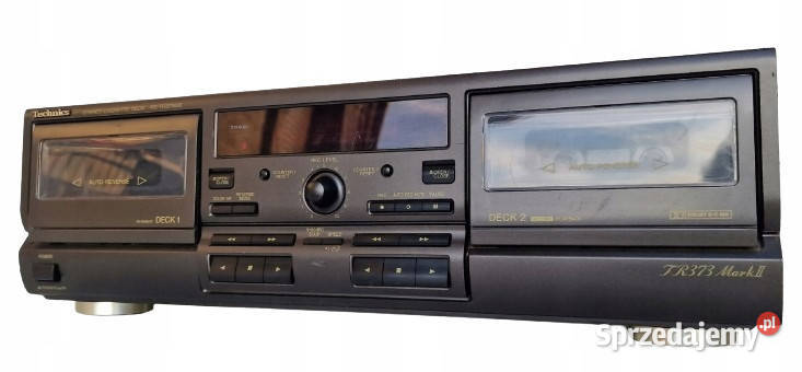 Technics magnetofon dwukasetowy RSTR373M2 RS TR Magnetofony wielkopolskie Międzychód sprzedam