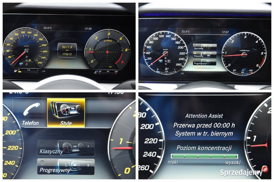 Mercedes Eklasa 20d 195 Ledy Kamera Navi elektryczne lusterka Płock sprzedam