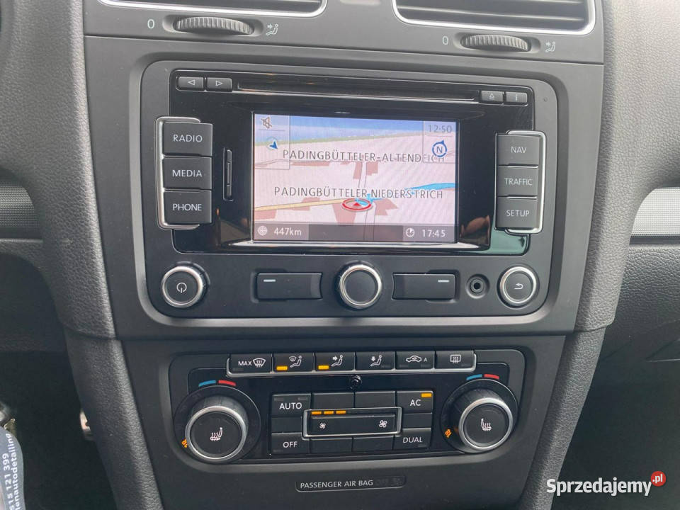 Volkswagen Golf podgrz fotele navi PDC manual Żory