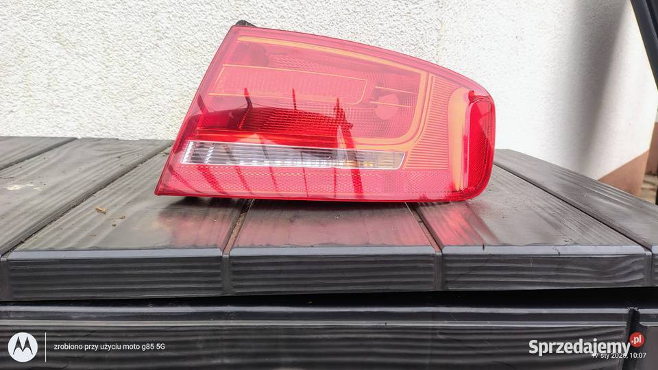 Tylna prawa narożna lampa Audi A4 B8 sedan prawe dolnośląskie Lubin