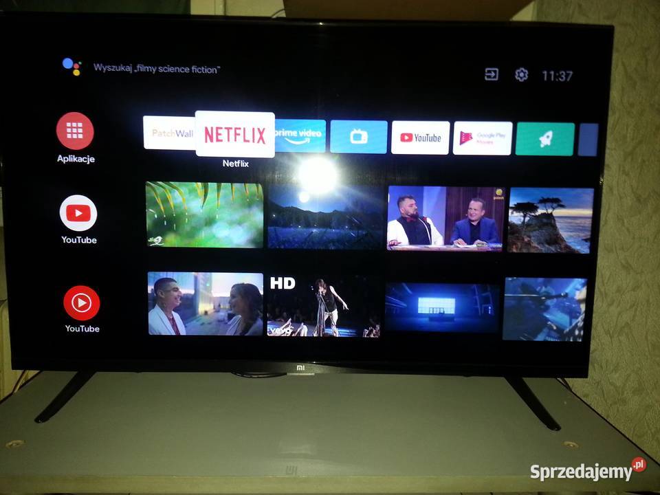 TV Smart z Androidem Wifi YouTube Netflix i inne sprzedam