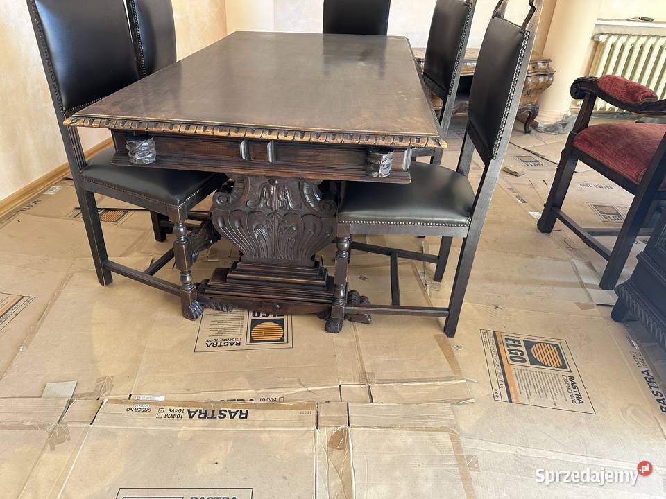 Stół z krzesłami Płock