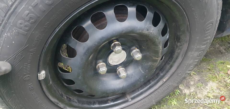 kpl felg 55j14 et39 opel 4x100np corsa d stan Samochodowe Opony i felgi Bełchatów