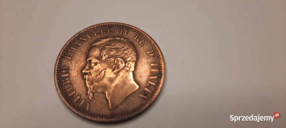 moneta Włochy 10 centesimi 1866 K2 sprzedam