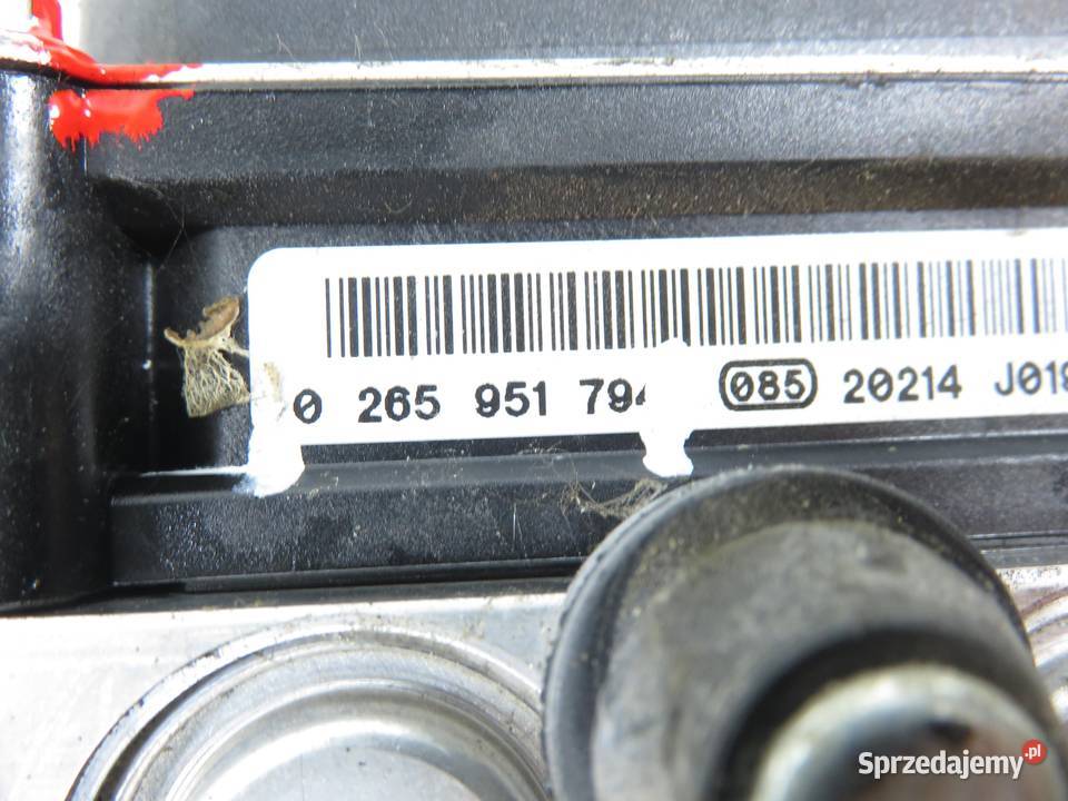POMPA ABS OPEL MERIVA B MPV S10 0265951794 sprzedam