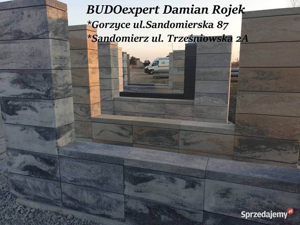 Pustak bloczek Joniec Roma Horizon Onyx Marengo Architektura ogrodowa lubelskie Lublin