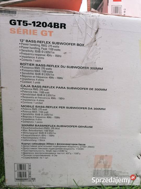 JBL GT51204BR mazowieckie Piaseczno sprzedam
