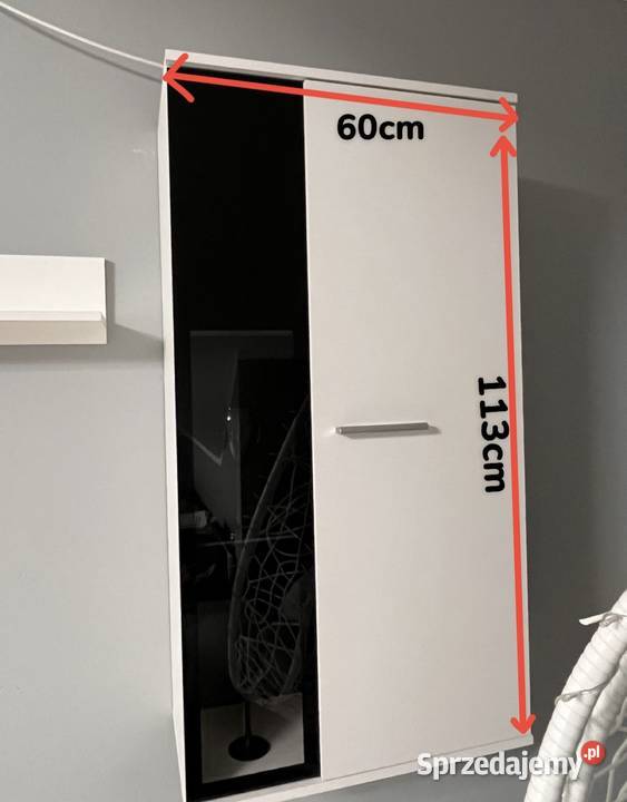 Zestaw mebli 2 witryny szafka pod AGD półka pomorskie sprzedam