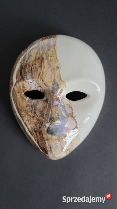 Obraz Maska maska ceramiczna malowana ręcznie Sierakowice