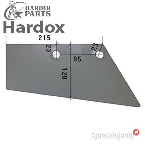 Lemiesz 300hektarów HARDOX 147898P do pługa Suwałki