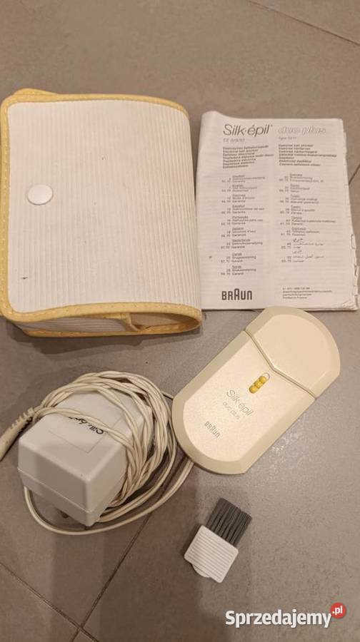 Depilator Braun Silk Epil duo plus Warszawa sprzedam