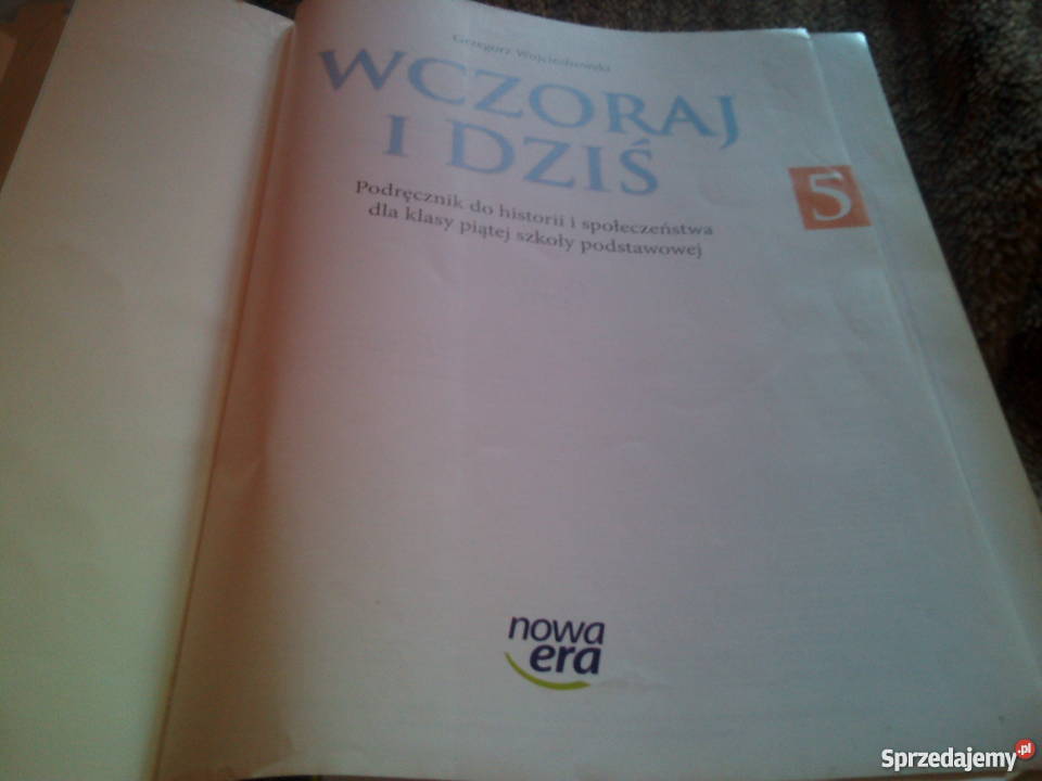 Podręcznik dla klas 5 Wczoraj i dziś Lubin - Sprzedajemy.pl