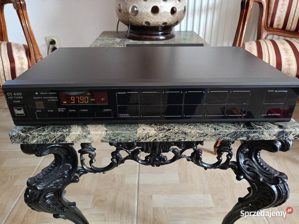 Tuner DUAL CT 440 Hi Fi Radio Vintage Audio Drawski Młyn