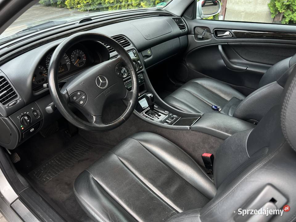 MercedesBenz CLK 230 Kompressor 23 197 2002 r srebrny