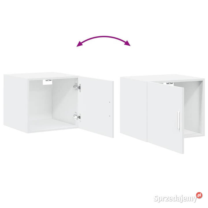 Szafka wisząca biała 45x425x40 materiał mazowieckie