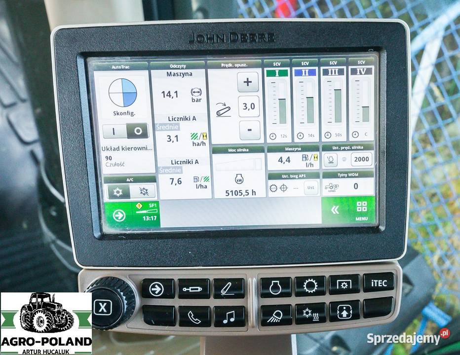 JOHN DEERE 8295 R 5105 h POWERSHIFT AUTOTRAC Kudowa-Zdrój