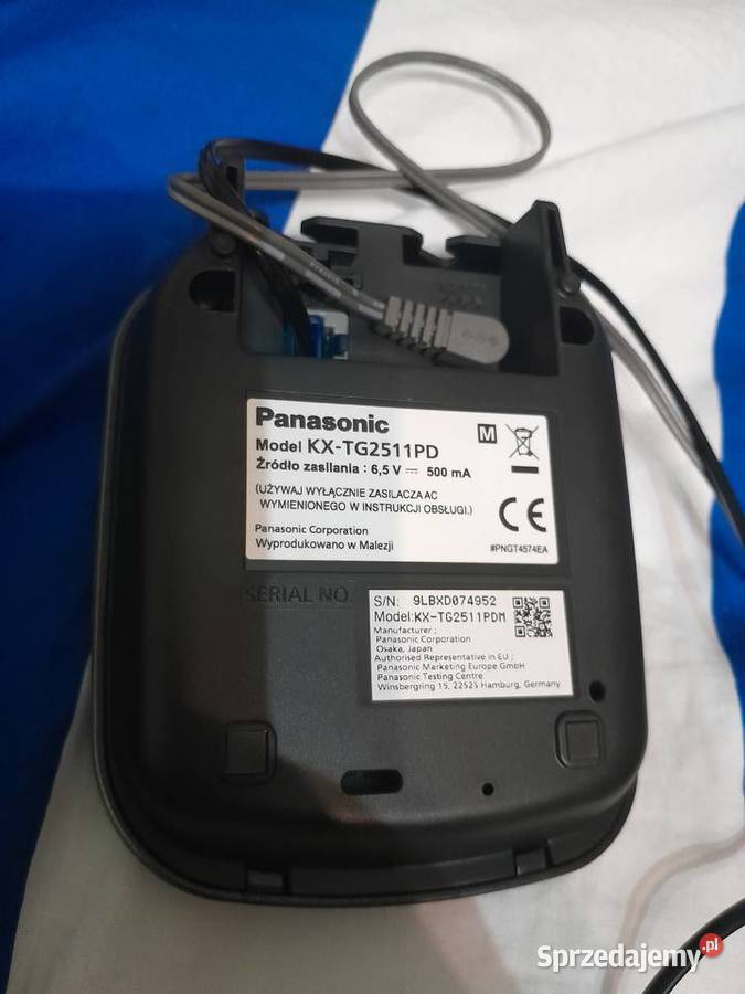 Panasonic KXTG2511PD telefon bezprzewodowy DECT Telefony bezprzewodowe Wieliczka