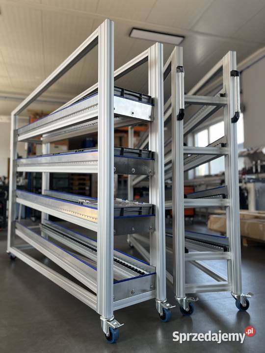 Regał przepływowy FIFO 20x Euro 300x400 Niedomice