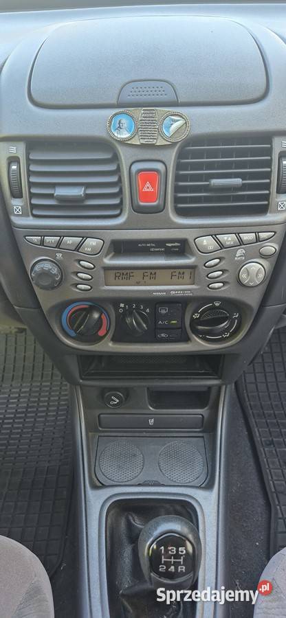 NISSAN ALMERA HATCHBACK 1500 BENZYNAGAZ nieuszkodzony Głogów