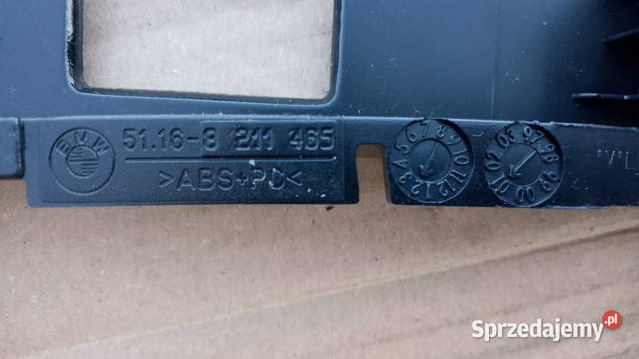 Dekory listwy BMW e46 czarny błyszczący zachodniopomorskie Myślibórz