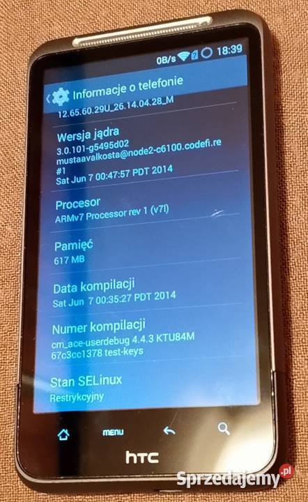 Telefon HTC Desire HD Katowice