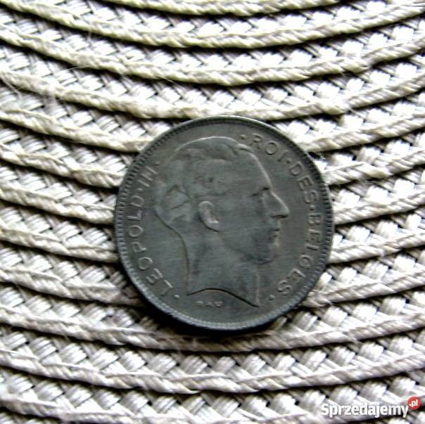 Belges 5 Franków 1945rCynkŁadna Kalisz sprzedam