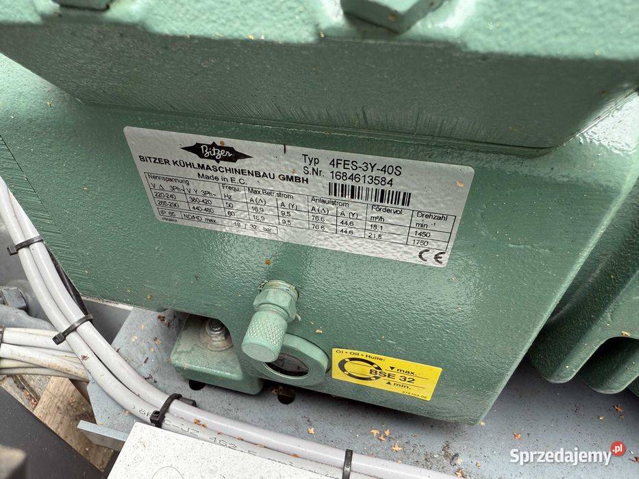 Sprężarka firmy Bitzer ECOLINE 4FES3Y40S 18m3h