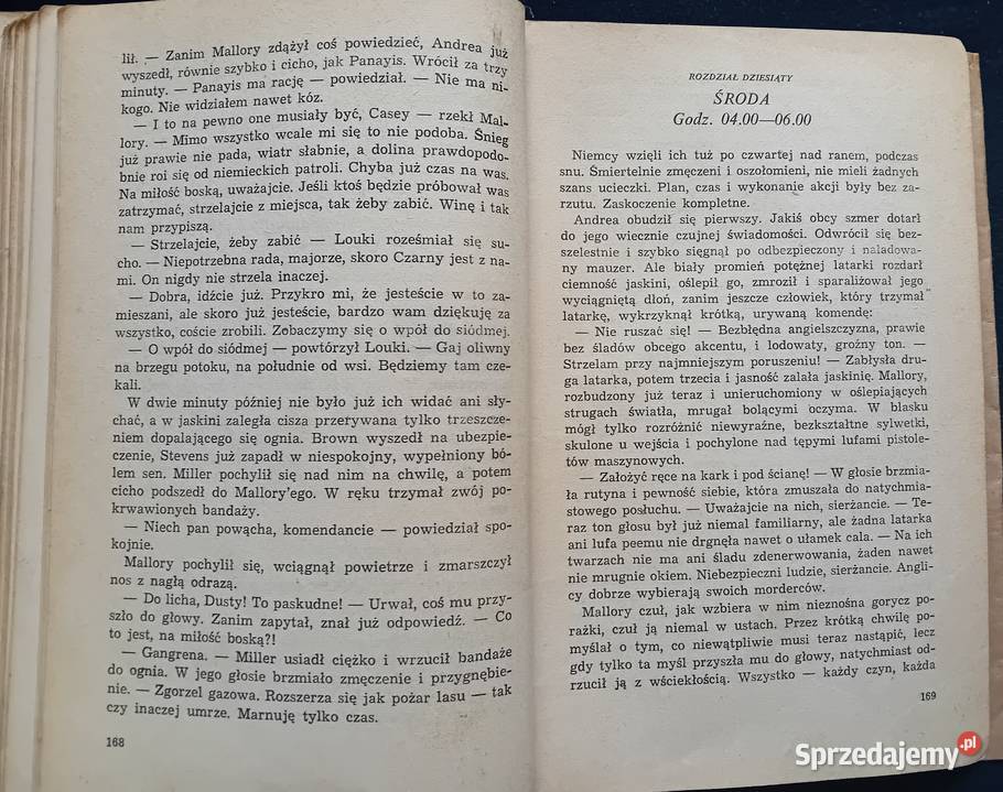 Alistair MacLean Działa Nawarony Iskry 1967 r Koźminek sprzedam