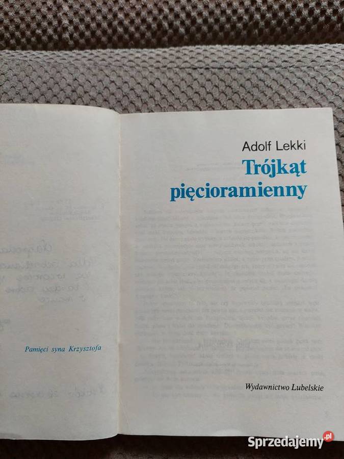 Trójkąt pięcioramienny Adolf Lekki małopolskie