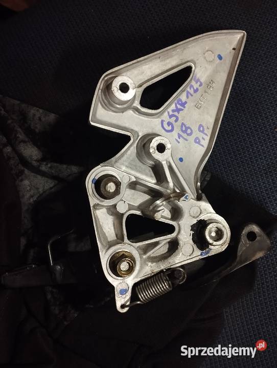 Set podnóżek hamulec kierowcy prawy Suzuki GSXS Wadowice