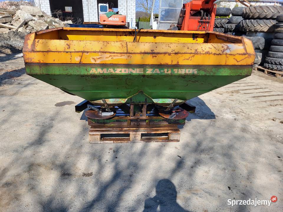 Rozsiewacz Amazone u 1801 Hydraulicznie nieuszkodzony Wąbrzeźno
