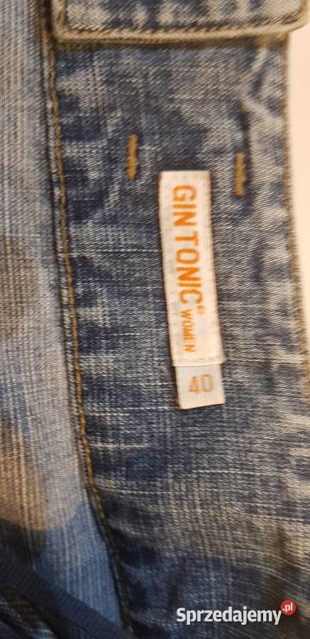 GIN TONIC spódnica dżinsowa zasuwana elastyczna Kielce