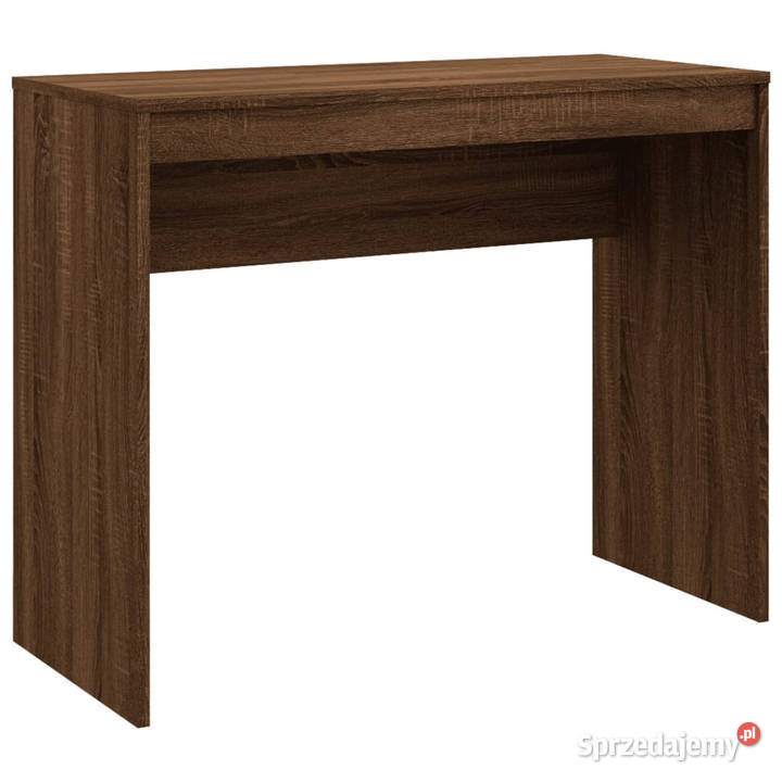 Biurko brązowy dąb 90x40x72 materiał Warszawa