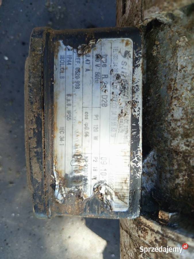 Silniki elektryczne z przekładnia sprzedam