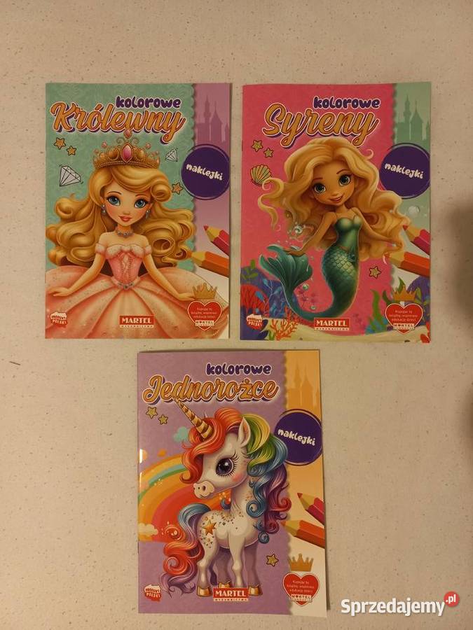 Urocze kolorowanki pół ceny Zwierzątka syreny Puławy