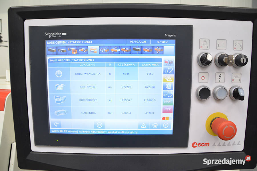 6555 OKLEINIARKA SCM K560 HP MOTORYKA Biertowice