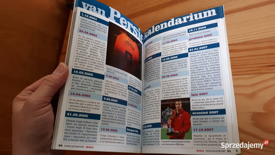 Robin van Persie kolekcja 11 wspaniałych sprzedam