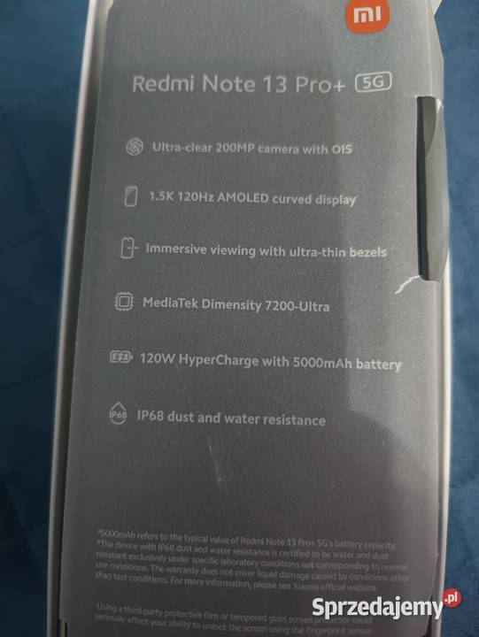 Sprzedam Smartfon Redmi Note 13Pro 5G Zgierz